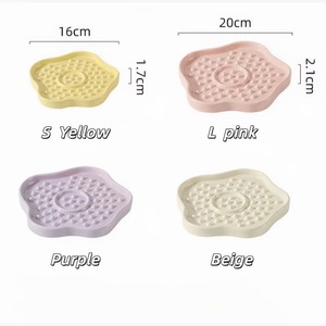 Ciotole in Ceramica a Forma di Fiore <span class=keywords><strong>per</strong></span> <span class=keywords><strong>Cani</strong></span>, Ecologiche, con Motivo Solido, Adatte a Microonde e Lavastoviglie, Impermeabili <span class=keywords><strong>per</strong></span> Viaggi - Product Image 2