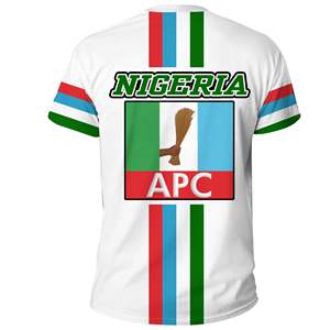 2023 l'ultima t-Shirt stile indigeno Nigeria tropicale africano <span class=keywords><strong>abbigliamento</strong></span> on Demand stampa più stampe camicia Casual da uomo - Product Image 5