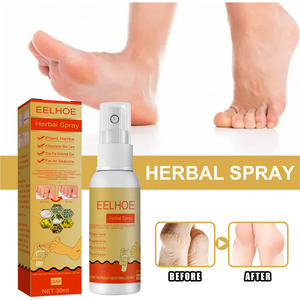 2024 populaire sueur des pieds pieds malodorants traitant les mauvaises odeurs éliminant les démangeaisons Anti-bactéries Spray pour les pieds - Product Image 4