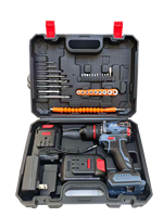 Potente Taladro Inalámbrico de 20V con Motor sin Escobillas, Alto Torque Máximo de 35N.M, Mandril de 1/2, Batería de 2.0AH, Personalización Industrial
