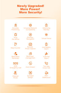 ReachFar Bouton SOS <span class=keywords><strong>simple</strong></span> avec GPS, détection automatique des chutes, alerte et numéroteur <span class=keywords><strong>pour</strong></span> personnes âgées atteintes de la maladie d'Alzheimer et personnes handicapées, avec capture à distance - Product Image 3