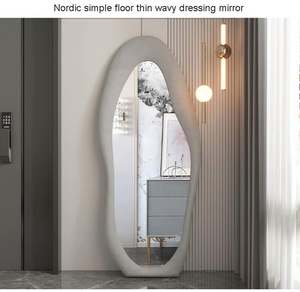Miroir mural décoratif en bois hétéromorphe pour chambre de fille moderne personnalisée 2025 - Product Image 6