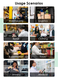 Escáner de Código de Barras 2D Resistente con Cable, Lector de Códigos QR CMOS USB para Cafeterías, Licorerías, Comercio Minorista, Almacenes, Uso en Inventario, en Existencia - Product Image 3