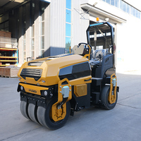 Compacteur pneumatique à direction articulée avec pneus en caoutchouc durables pour rouleaux compresseurs routiers