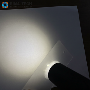 Film de diffusion de lumière douce à surface mate Un angle de 12 degrés petite mesure Pour les luminaires projecteurs Rina Tech - Product Image 1