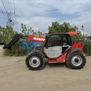 Chariot télescopique <span class=keywords><strong>Manitou</strong></span> MT732 d'occasion, capacité de levage de 3,2 tonnes, hauteur de levage maximale de 6,9 m, <span class=keywords><strong>4</strong></span> <span class=keywords><strong>roues</strong></span> motrices, bon état de fonctionnement - Product Image 4