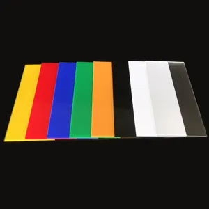 定制尺寸发光二极管光学光扩散器霜PMMA丙烯酸面板，用于背光/Edgelit面板
