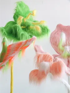 N-184 artificial gigante hecho a mano, margaritas, amapola, <span class=keywords><strong>lirio</strong></span>, Rosa peonía, flores de boda con soporte para exhibición de ventana - Product Image 3