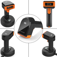 GTCODESTAR Scanner de codes à barres 2D sans fil 2.4G Lecteur de codes QR 1D Lecteur de codes à barres filaire pour supermarché