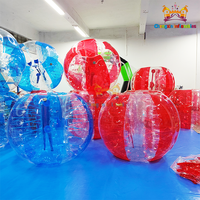 Ballon de football à bulles gonflable, jouet sportif en PVC/TPU, impression de logo personnalisée, ballon Zorb, garantie 3 ans, modèle Chengxin Inflatables