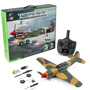 Wltoys A220 P40 2.4GHz 4CH Gyro 3D/6G EPP köpük RC uçak uçak planör uçak RTF RC hobi Model uçak