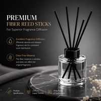 Bâtonnets diffuseurs en fibre durables, taille personnalisée disponible