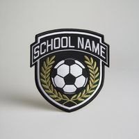 Sac d'école personnalisé en gros avec patchs en chenille Patchs de bâton de broderie professionnel personnalisés pour formation en hélicoptère Patch Velcro