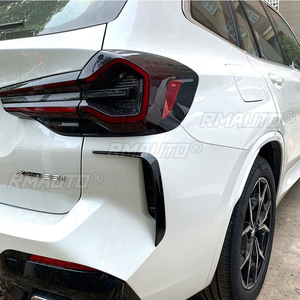 สปอยเลอร์กันชนหลังรถยนต์ ช่องระบายอากาศด้านข้าง ชุดแต่งสำหรับ BMW X3 G01 LCI M Sport ปี 2022 2023 - Product Image 6