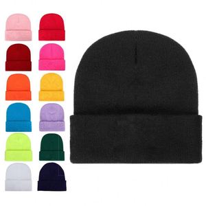 Autumn Winter Solid Color, Baby Knitted <b>Hats</b> Kids Girls Boys Beanies Caps Warm Soft Casual <b>Hats</b> for Children/ - Product Image 4