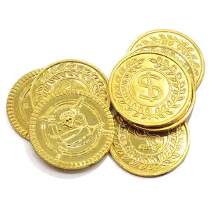 Customized wholesale zinc alloy material custom metal game token coin in metal custom metal coin wholesale pirate coins