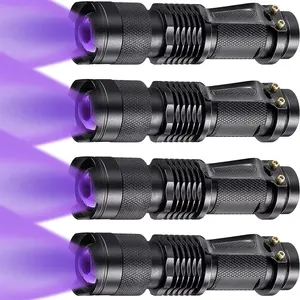 Torcia UV TOPCOM 395 Scorpion torcia UV a luce nera torcia a Led a raggi ultravioletti torcia UV Linterna per rilevamento di denaro