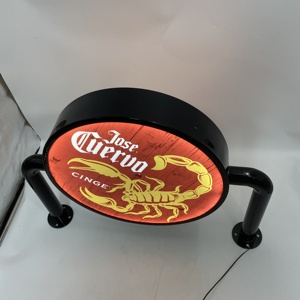 Offre Spéciale personnalisé LED extérieur banque numérique Pizza Burgar <span class=keywords><strong>Kebab</strong></span> magasin <span class=keywords><strong>enseigne</strong></span> publicitaire Led rond boîte à lumière - Product Image 5
