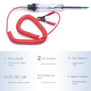 High Quality <strong>Auto</strong> DC Car Truck Digital Display Voltage <strong>Circuit</strong> Tester Car Test Long Probe Pen Bulb Electrical Testers