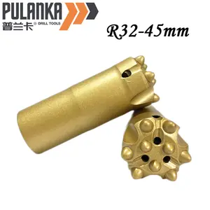 45Mm <span class=keywords><strong>R32</strong></span> Chủ Đề Khoan Bit Đá Khoan Bit Chất Lượng Cao Nút Kim Cương Khoan Bit - Product Image 3