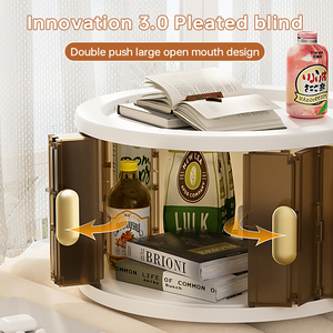 Nhựa lưu trữ trong suốt <span class=keywords><strong>box</strong></span> với Vòng container Stackable Heavy Duty hộp lớn với nắp - Product Image 4