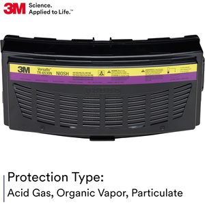 ตลับกรองสารอินทรีย์/ก๊าซกรด/HEPA 3M Versaflo รุ่น TR-6530N สำหรับเครื่องช่วยหายใจแบบ PAPR รุ่น TR-600/800 - Product Image 2