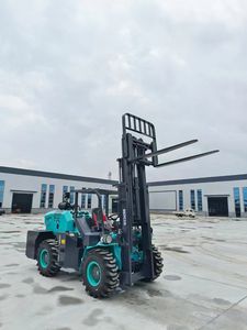 Nueva carretilla elevadora de terreno 3,5 toneladas Tracción en las cuatro ruedas Carretilla elevadora todoterreno Neumáticos Chaoyang - Product Image 3