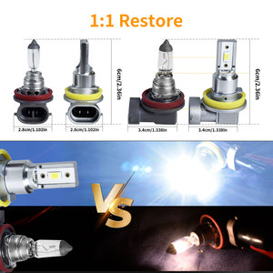 ไฟตัดหมอก LED สำหรับรถยนต์,H11 H8 <span class=keywords><strong>H4</strong></span> H7ลูเมนสูงไฟหน้ายานยนต์9006หลอดไฟเปลี่ยนระบบไฟส่องสว่างอัตโนมัติไฟหน้า - Product Image 6