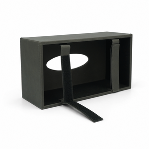 Boîte à mouchoirs rectangulaire durable TRONG DONG avec logo personnalisé, moderne, pour hôtel, bureau, maison, cadeau d'entreprise - Product Image 5