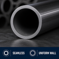 Tuyaux de forage en acier allié sans soudure laminés à froid pour fluides hydrauliques et chaudières, marque Mei Hua