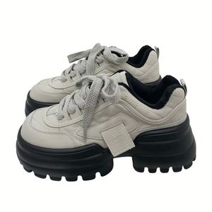 Zapatillas Deportivas de Plataforma para Mujer, Modelo 2026, Primavera-Otoño, Versátiles, con Suela Gruesa, Aumentan la Estatura, Casuales - Product Image 1