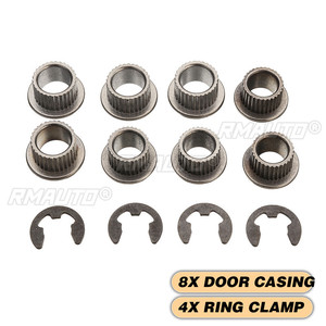 8XDoor Casing 4XRing <b>Clamp</b> <b>Car</b> Door Hinge Pins Bushing Repair Assembly Kit Set for 94-05 D22 High Strength Corrosion-Resistant - Product Image 4