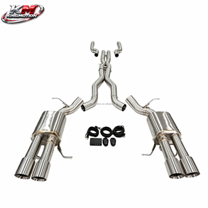 Sistema de Escape Catback con Válvulas KM Performance para <span class=keywords><strong>BMW</strong></span> <span class=keywords><strong>M6</strong></span> E63 E64 S85 <span class=keywords><strong>V10</strong></span> - Sonido Ajustable y Acero Inoxidable SS304 Premium - Product Image 1