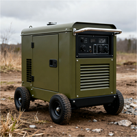 5KVA 7KVA 10KVA 12KVA 15KVA 20KVA Super Silent Diesel aggregat Geräuscharm 1-Phasen-3-Phasen-tragbare Diesel generatoren 10kW 50/60Hz