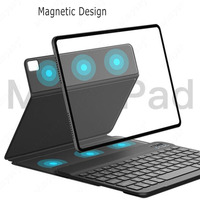 Casing Tablet Pintar Penutup Mi Pad 5 11, Sarung HP Magnetik Ramping dengan Keyboard untuk Xiaomi Pad 5 Pro 11 2021