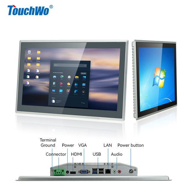 10.4 15 21 Inch Industrial Pc Touch Screen IP65 Waterproof Panel Pc Embedded Computer Win/linux/Android Touch Screen Pc