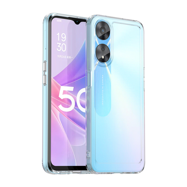 Shockproof Inner 4 Corner Air Cushion Candy Soft Flexible Shell TPU Back Case Cover for Oppo A78 5G
