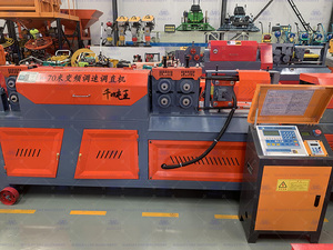 Large-Scale CNC <b>Hydraulic</b> Automatic Reinforcing Steel Bar Straightening Machine with CE Offers Customized 220-380V 7500W - Product Image 5