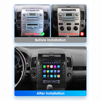 CARUPEZ-Estéreo de coche con Android, 9,7 pulgadas, para Toyota Verso 2004-2009, estilo Tesla Vertical, navegación GPS, DSP, tarjeta SD de CA, modelo de 1 año
