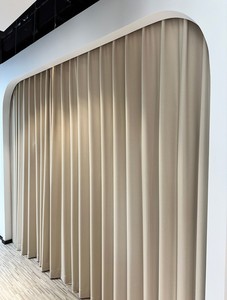 Cortina de Separación para Armario, Guardarropa, Dormitorio, Comedor o Sala de Estar, Extensible, Enrollable, <span class=keywords><strong>con</strong></span> Cierre, a Prueba de Polvo - Product Image 2