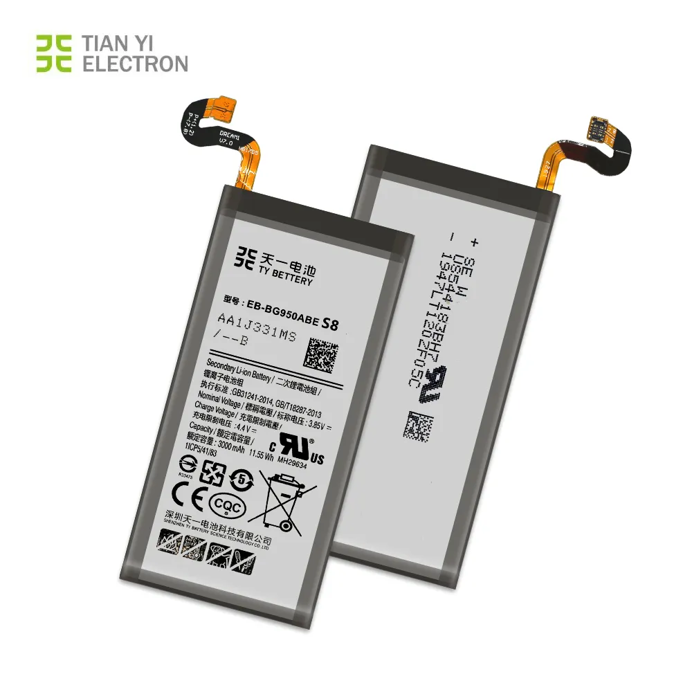 Batería de repuesto Original para samsung galaxy S6 S7 S8, batería de ion de litio de 3,85 V estándar para teléfono móvil Samsung S8 G950