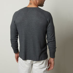 Camiseta Térmica para Hombre, Capa Base de Invierno, Manga Larga, Ecológica, de Secado Rápido, Transpirable, de Algodón, Poliéster y Lona, de Alta Calidad - Product Image 3