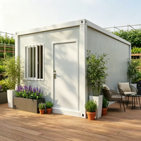 Maisons conteneurs préfabriquées en structure acier modulaire expédiées des usines, maisons conteneurs de haute qualité et faciles à installer