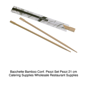 Baguettes en bambou 21 cm, lot de 100 pièces en coffret de 2 - Product Image 2