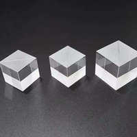 AR Coating K9 Material 60/40 Surface Quality 95% Clear Aperture Beam Splitter Cube Beamsplitter Prism for Microscope