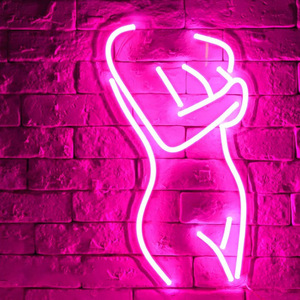 Kapalı özel reklam ve yaratıcı ışık kurulumları için dairesel <span class=keywords><strong>LED</strong></span> Neon tabela ekranlar - Product Image 4