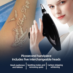 Dispositivo de depilación láser de diodo 2 en 1 de 808nm con 4 tamaños de punta intercambiables para rostro, brazos y espalda, portátil para uso doméstico. - Product Image 5