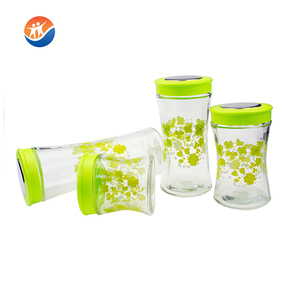 Autocollants en forme de feuille pour bocaux de conservation en verre avec couvercles métalliques à ouverture en cloche - Product Image 1