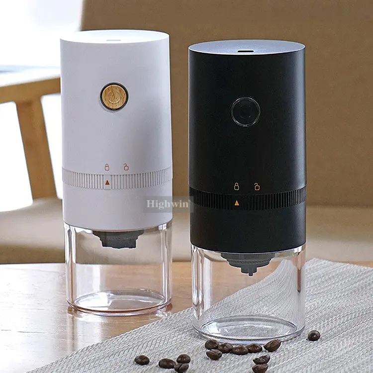 Best Price Portable Automatic Coffee Bean Grinder Rechargeable Minimalist Electric Coffee Grinder
