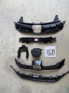 Nuevo Conjunto Original Intacto de Parachoques Delantero con Hebilla, Incluye Cubiertas Superiores e Inferiores del Parachoques, Parrilla y Kits de Luces para <span class=keywords><strong>Honda</strong></span> <span class=keywords><strong>CRV</strong></span> 2015 2016 - Product Image 3